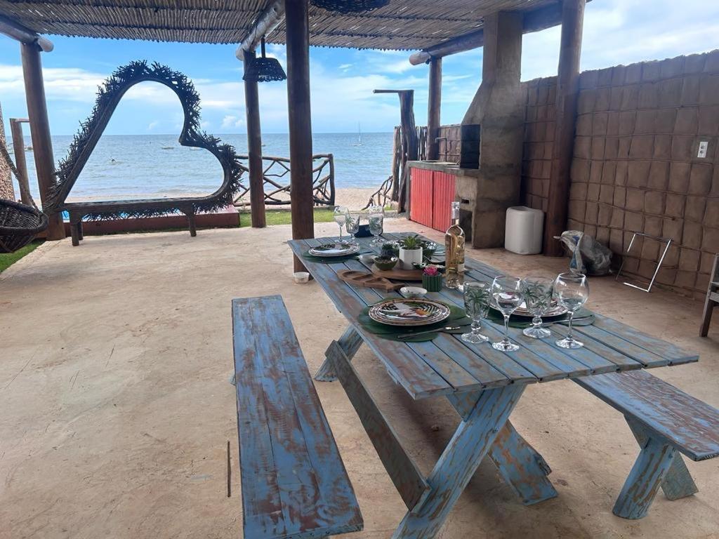 Casa Aconchego Da Redonda Villa Icapui Luaran gambar